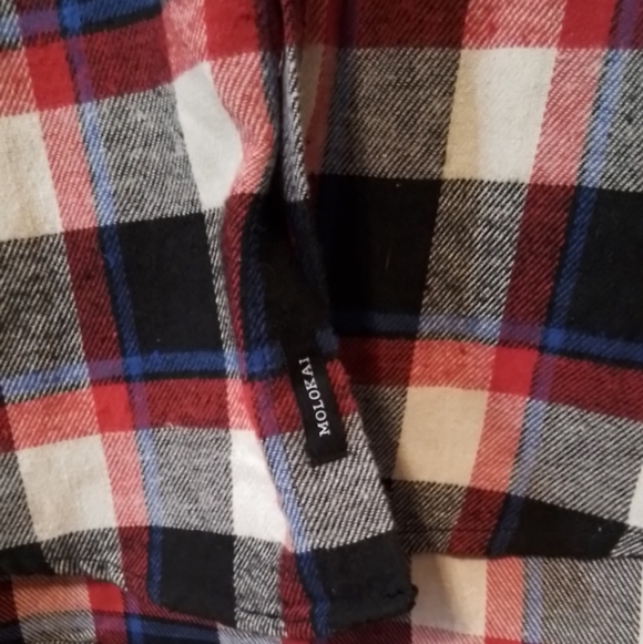 Mens Size M Molokai Surf Co. Plaid Button Down Flannel. NWT. - Picture 3 of 8